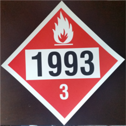 1993 Fuel Oil Decal