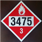 3475 Ethanol Blends E-11 to E-94 Decal