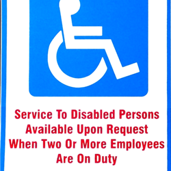 Disabled Persons Decal
